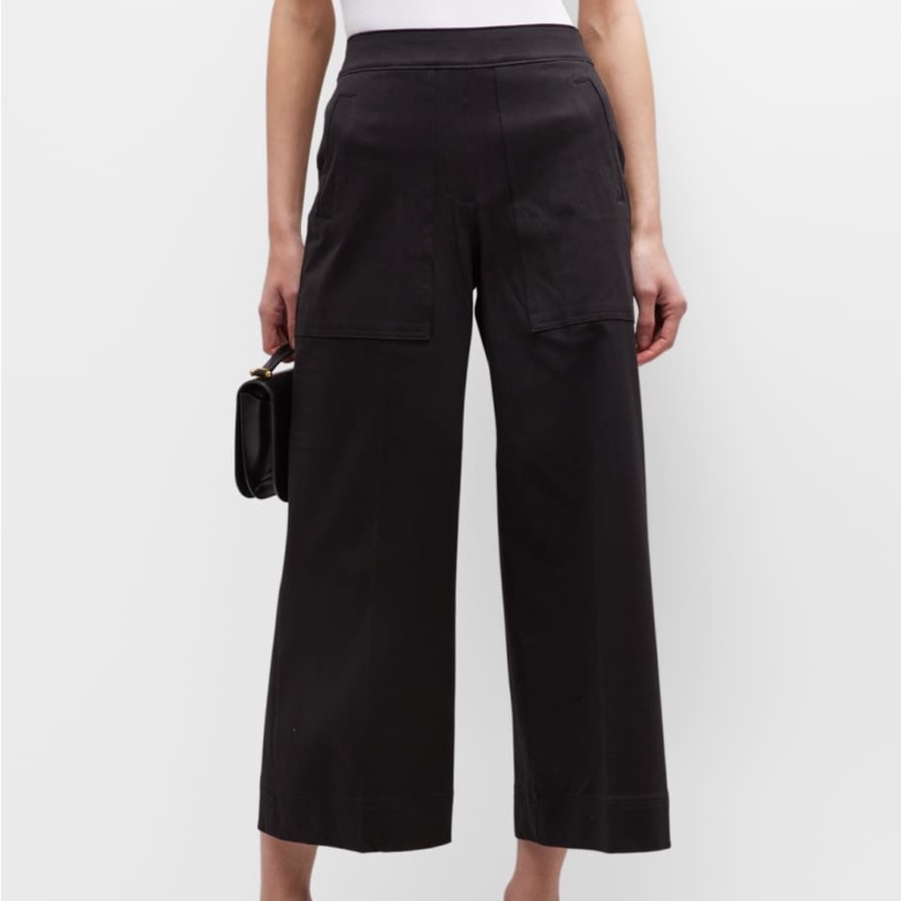 Spanx on the go cropped wide leg size small